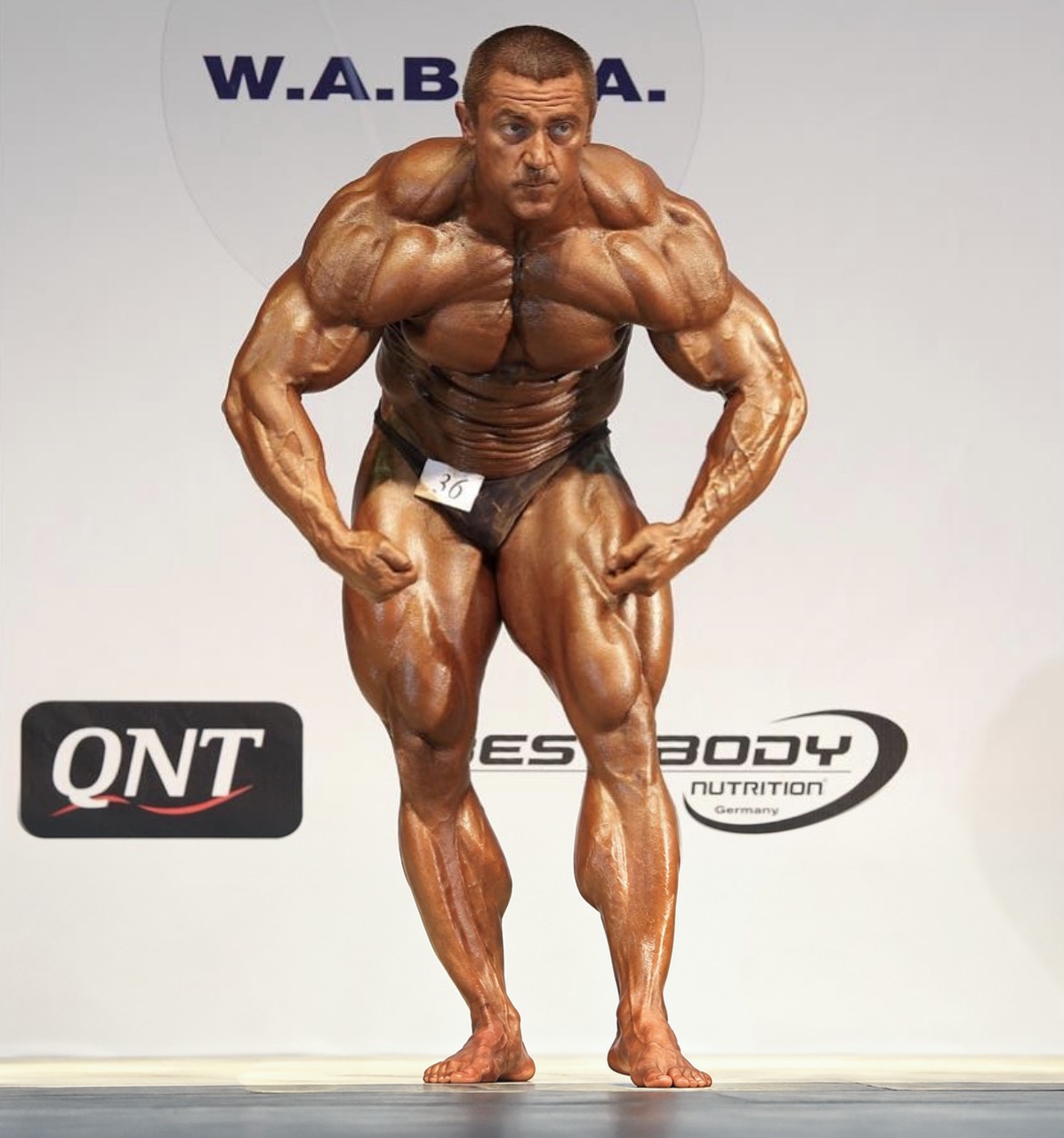 Сергій Яцюк на сцені турніру WABBA, номер 36